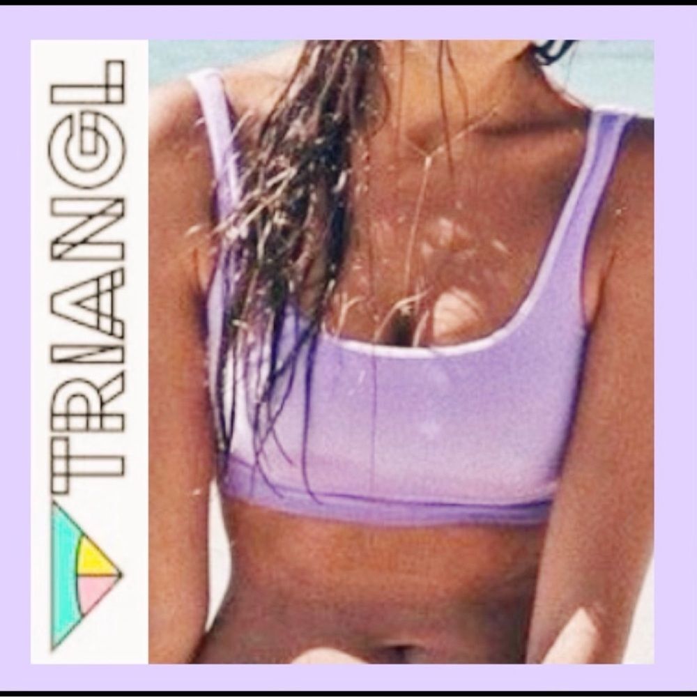 TRIANGL Elle Italian Velvet Top